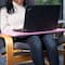 Mind Reader Freestanding Portable Foldable Lap Desk with Fold-Up Legs